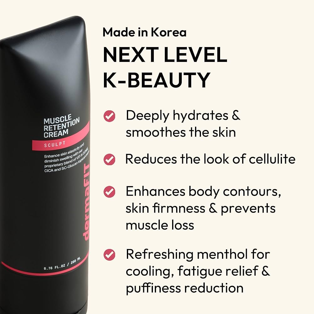 Amazon.com : dermaFIT Sculpt Muscle Maintenance Body Cream